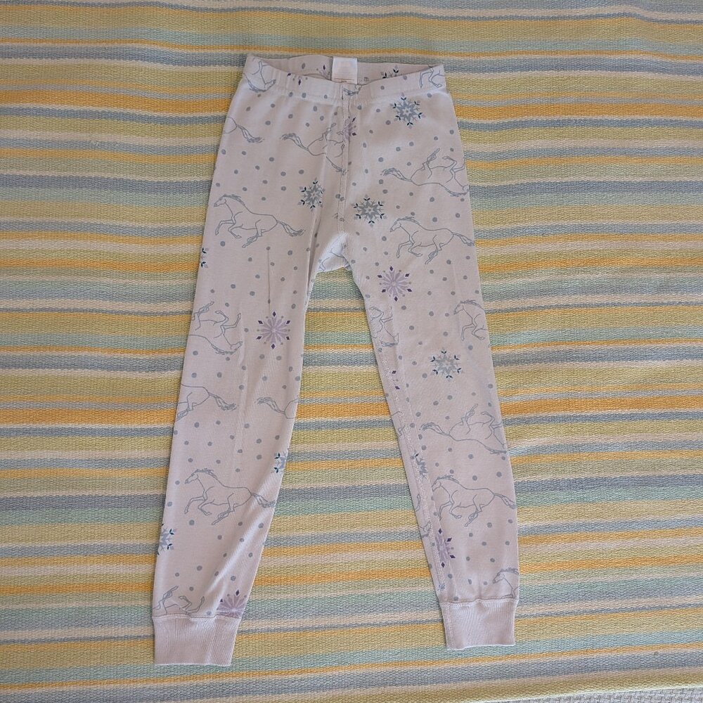 ⭐ Girl's Hanna Andersson Frozen II Pajama PJ Pants size 5